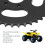 37mm ID Sprocket 40T 6 Hole Black Stainless ATV 18