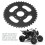 37mm ID Sprocket 40T 6 Hole Black Stainless ATV 17