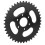 37mm ID Sprocket 40T 6 Hole Black Stainless ATV 4