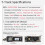 T-Track ESP32-S3 AMOLED Trackball Development Board ESP32-S3R8 WiFi  1.1inch Display Module for 5