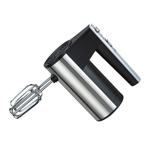 Batteur électrique à main, acier inoxydable, 5 vitesses, noir 1