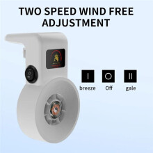 ZHIYANG USB 5V Aquarium Fish Tank Cooling Fan System Chiller Control Reduce Water Temperature Fan Set Cooler Aquarium Fans White
