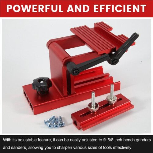 Adjustable Replacement Tool Sharpening Jig for 6/8 Inch Bench Grinders Knife Sharpener System Woodworking Tools 2