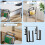 Metal Clamp- Desk Side Storage Rack Double Layer No Drilling Organizer Double Layer 8