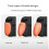 For   2 NSW2 Game Console Neo Grip with Replaceable Ergonomic Grip Protective Case 5