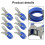 Blue Stainless Steel Pool Cover Clips 10 Pack Windproof Secure Hold ScratchResistant 5