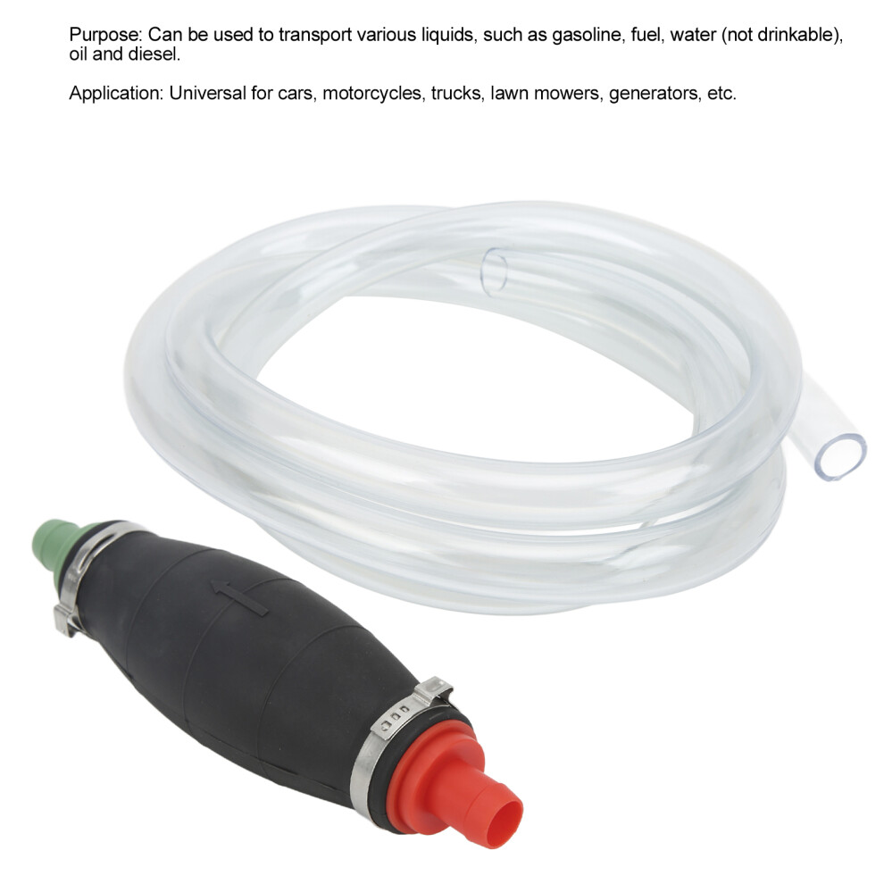 Siphon Hand Pump 16Mm Fuel Transfer 7444352495733