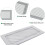 2 Peças de Capa de Ventilação de Piso de Silicone, Capas Protetoras de Ventilação de Ar para Bebês, Registros de Piso Adequados 4 X 10 Polegadas 4