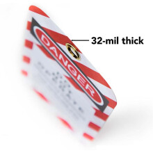 Danger Do Not Operate Labels Warning Maintenance Labels Baggage Tags for Locking Labels, Equipment Repair