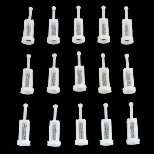 60Pcs Universal Spray Tool Filters Disposable HVLP Gravity Feed Paint Strainers Fine Mesh, White 1