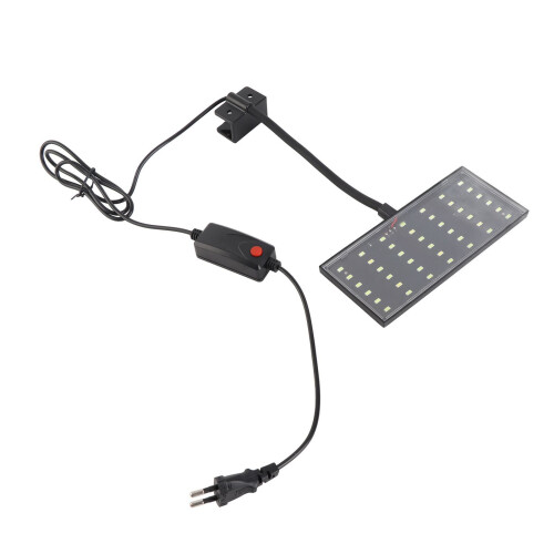 Energy Saving Fish Tank Light, Flexible 360 LED Clip-On, White