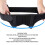 Double Inguinal Hernia Support Belt, Adjustable Compression Brace M-L 6