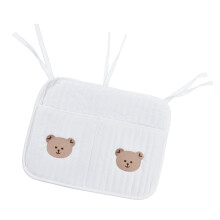 Large Hanging Baby Organizer with Colorful Design Soft Cotton Storage Supplies