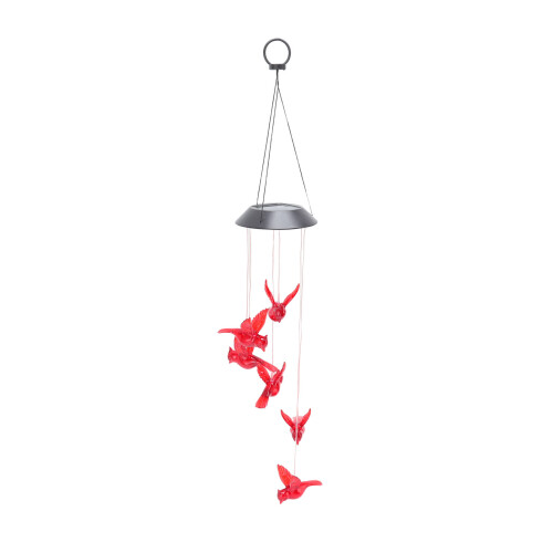 Solar Wind Chime Light – ABS, Colourful Gradient, 72cm 1