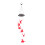 Solar Wind Chime Light – ABS, Colourful Gradient, 72cm 6