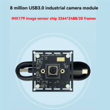 IMX179 Camera Module 8MP USB 3.0 HD Camera 3264x2448 USB Free Driver 20 Frames for Win XP/Win7 8 10/Linux/-Osx C