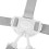Adjustable 5-Point Baby Safety Strap Belt for Strollers White 6