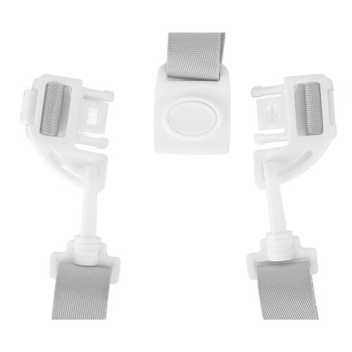 Adjustable 5-Point Baby Safety Strap Belt for Strollers White 2