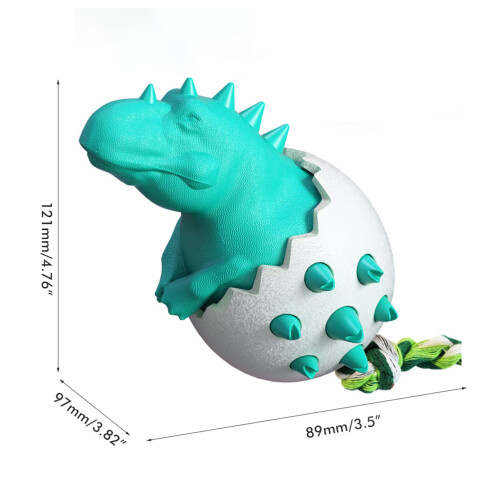 Dinosaurusmuna koiran purulelu ABS1kpl 2