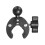 For /  Camera 1 Inch 25mm Motorcycle Ram  Mount Support Bike Handlebar Railing Super Clamp A 4