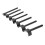 7pcs Leather Hole Cutter Semicircular Shape Ends for Belt Refining 2