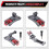 Aluminum Alloy Backpack Shoulder Strap Clip Fixation for RC Drone  Action Camera Aircraft Accessory 7