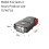 USB Rechargeable LED Sensor Clip- Baseball Cap Light Hat Flashlight Adjustable Angle Fishing Camping Headlamp 6