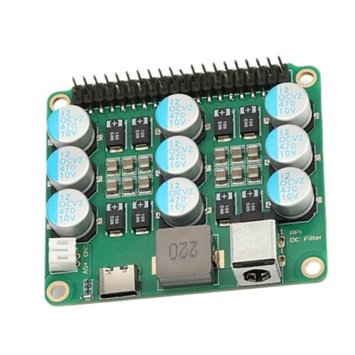 I2S Signal Purifier Isolation Expansion Board for  Filter for Raspberry Pi 4 /5/DAC Audio Decoder 1