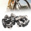 Mountain Bike Pedals Self-Lock SPD Clipless 95mm 470g Nine 16