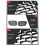For  5 Series  F07 Hatchback 2010-2017 Car Silver Diamond Meteor Style Front Grille 1