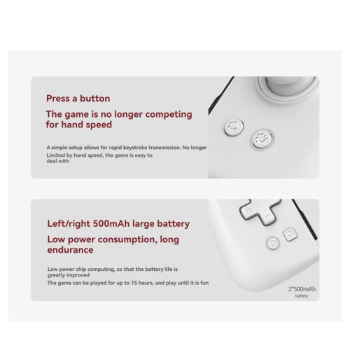 Voor   OLED Joypad HD Game Controller  Gamepad met Hall Effect voor NS Accessoires A