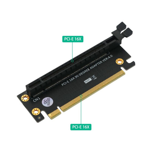 PCI-E16X 4.0  Card Test Adapter Board Multifunctional 2U Server Chassis PCI-E 4.0 90 Degree Adapter Card 2