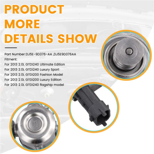 Högtryckspump Passar för 2,0L Bränslepump Assy DJ5E-9D376-AA ,DJ5E9D376AA 1