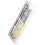 M2 SSD Enclosure M.2 NVMe+NGFF Dual Protocol SSD Enclosure USB 3.2 Gen2 10Gbps Transparent External Drive Case for PC B 6