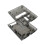 Transparent Shell Replacement Case Substitute Accessories for SNES Console Super NES Transparent Black 2
