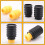 Dust Cover Kit for  320i 318i 325i 330i 335i 120i 130i E90 E84 E93 E87 Front  Buffer Rubber Boot Set 3