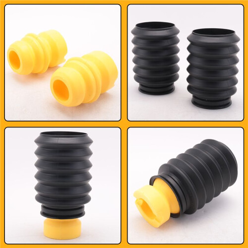 Dust Cover Kit for  320i 318i 325i 330i 335i 120i 130i E90 E84 E93 E87 Front  Buffer Rubber Boot Set 2
