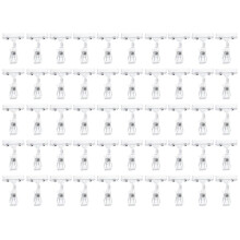 50 Stuks Draaibare Bordclips, Dubbelzijdige Houders voor Merchandiseborden, Plastic Doorzichtige Displayrekken voor Labels, Labelstandaards