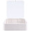 Wall-Mounted Clear Display Case for Figures,Adjustable Display Stand Clear Display Box with Door,White 5