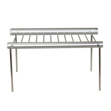 Portable Charcoal Grill, Stainless Steel Folding BBQ Grill for Camping, Park and Balcony Use