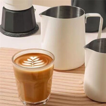 Stainless Steel Milk Frothing Jug Round Spout Latte Art Jug Milk Pitcher Frother Professional Barista Milk Steaming Jug