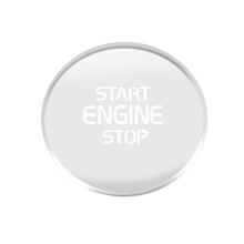 for Xc40 One Key Start Ignition Key Decoration Sticker Auto Parts Car Accessories 2018 2019 2020 Silver