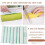 Cookie Thickness Measuring Tool 8Pcs Pastic Biscuit Cake Mold Butter Measuring Ruler Baking Tool 5