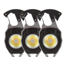 Lot de 3 Lampes de Poche, Lampe de Poche Porte-Clés Rechargeable, Lampe de Poche Porte-Clés, Lampe de Poche Portable