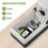 Key Lock Box for Outside with Light  Dials Sturdy Waterproof Combination Key Holder Wall Mount Key Storage Box 8