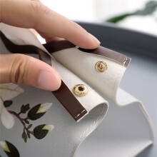 New Chinese Style Leather Tissue Box, Light Luxury Home Coffee Table Decoration, Practical Design Living Room Tissue Box