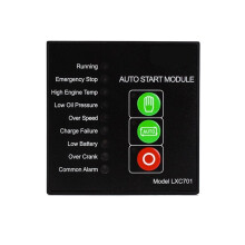 LXC701 Diesel Generator Automatic Controller Single Phase Start Stop Control Module