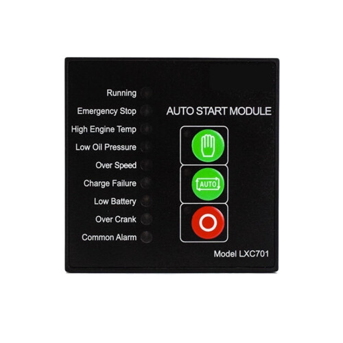 LXC701 Diesel Generator Automatic Controller Single Phase Start Stop Control Module