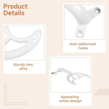5 PCS Ceiling Fan Blade Arm Replacement for Replacing Worn Broken Fan Blades Repair,Ceiling Fan Blade Replacements