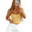 Women'S Basic Tank Top Adjustable Spaghetti Straps Sleeveless Camisole Shirts Yellow L 1
